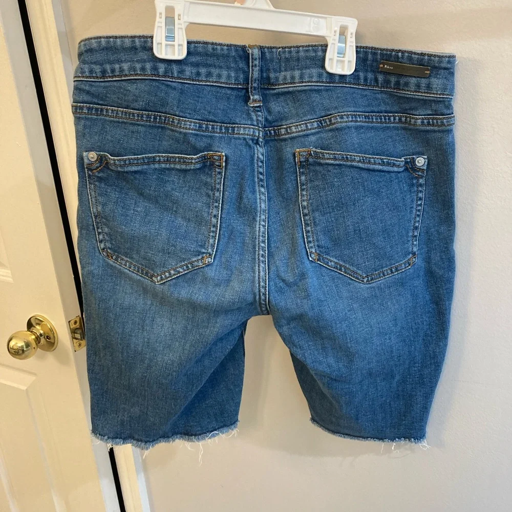 Pilcro and the letterpress Anthropologie 28 jorts high rise slim - Picture 2 of 5